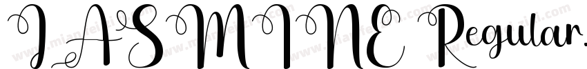 JASMINE Regular字体转换